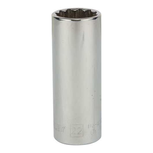 Dado/Cubo Largo 22 mm, 12 Pt. Mando 1/2"