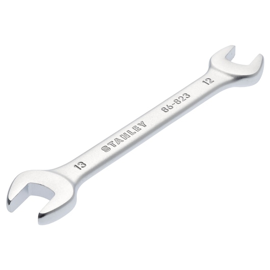 SIDE VIEW WRENCH ON WHITE BACKGROUND