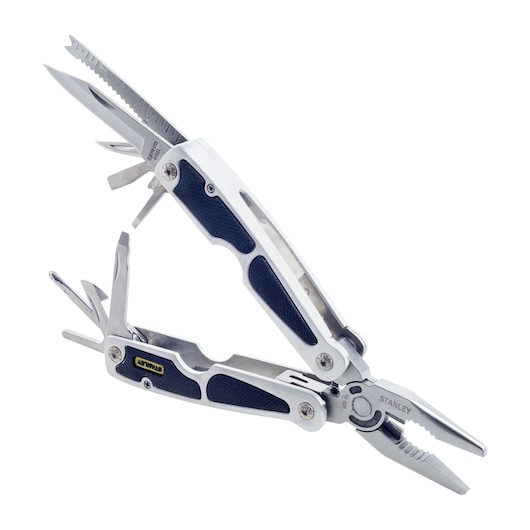 MULTITOOL ON WHITE BACKGROUND HORIZONTAL VIEW