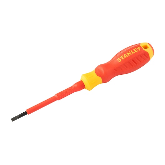 SCREWDRIVER ON WHITE BACKGROUND 