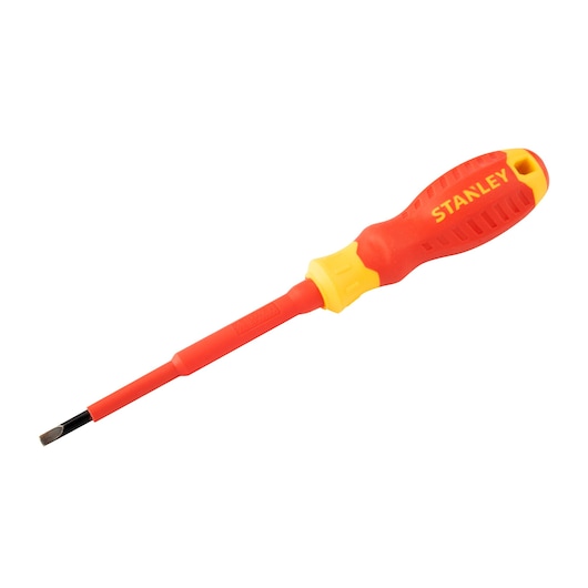 SCREWDRIVER ON WHITE BACKGROUND 