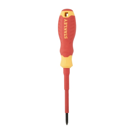 SCREWDRIVER ON WHITE BACKGROUND