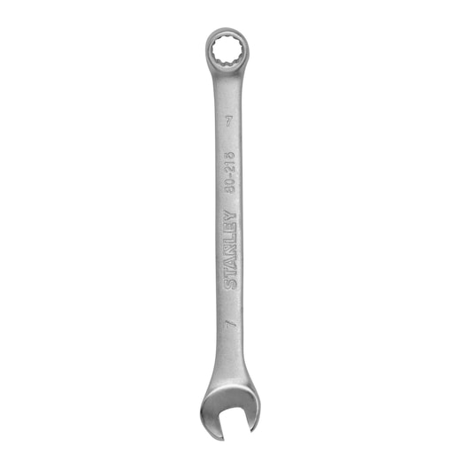 STANLEY STMT80216-840 combination wrench, silver, top angle, hand tool category
