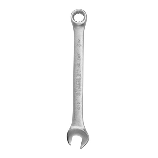 STANLEY STMT80247-840 combination wrench, silver, product photography on white background.