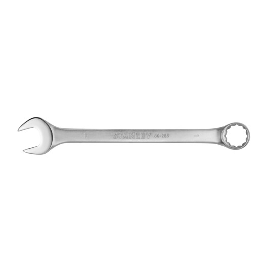 INDIVIDUAL COMBINATION WRENCH ON WHITE BACKGROUND HORIZONTAL VIEW